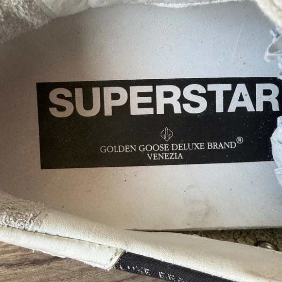 Golden Goose Lilla Women Black and Pink Star Sneakers size 37/7 - Picture 9 of 11